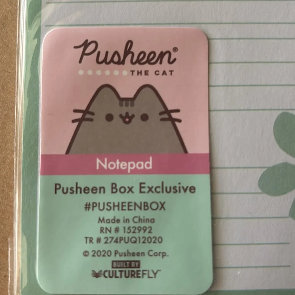 Pusheen Box Exclusive Notepad - Picture 2 of 5